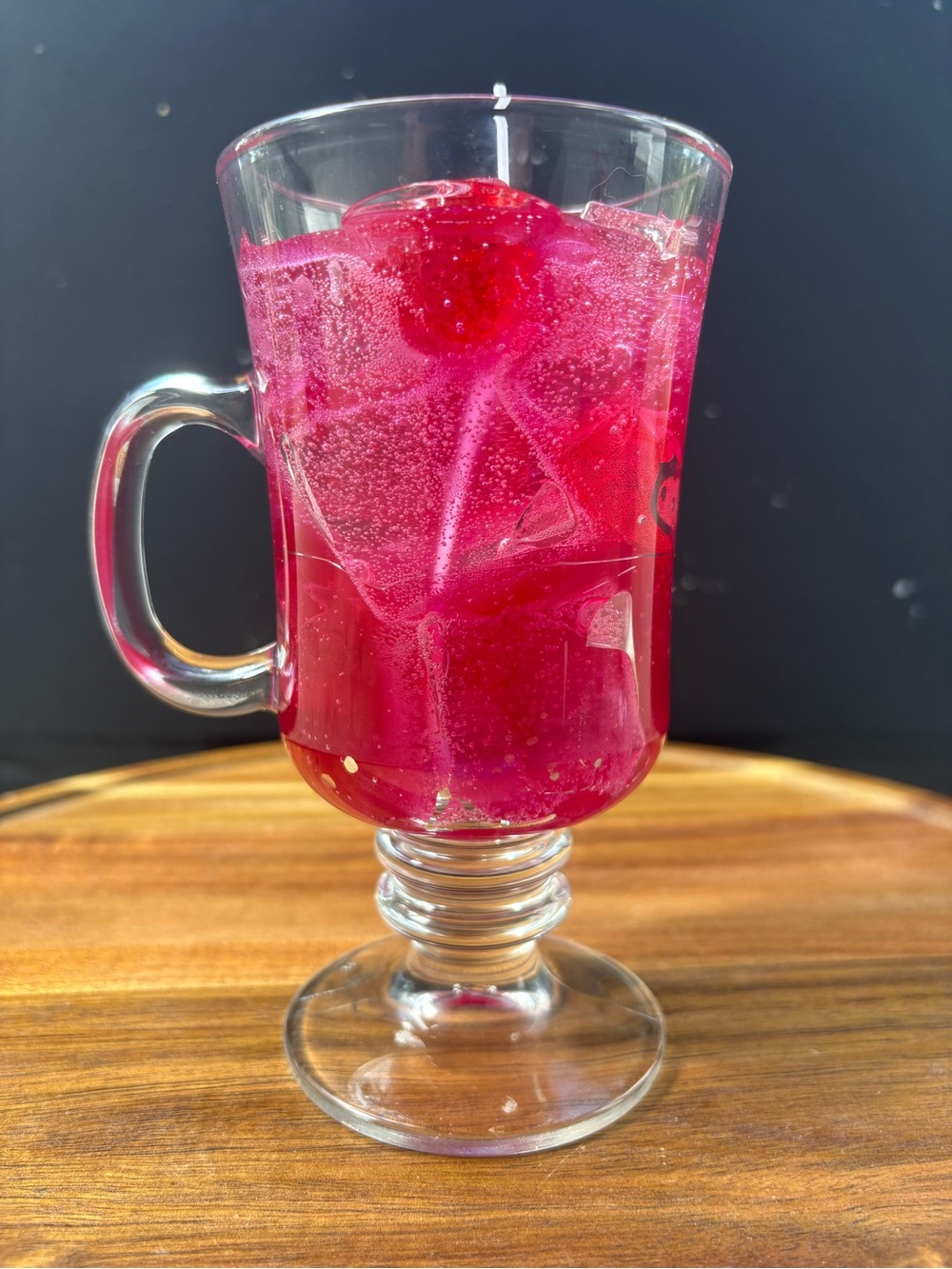 Homemade Gel Candle - Strawberry Drink